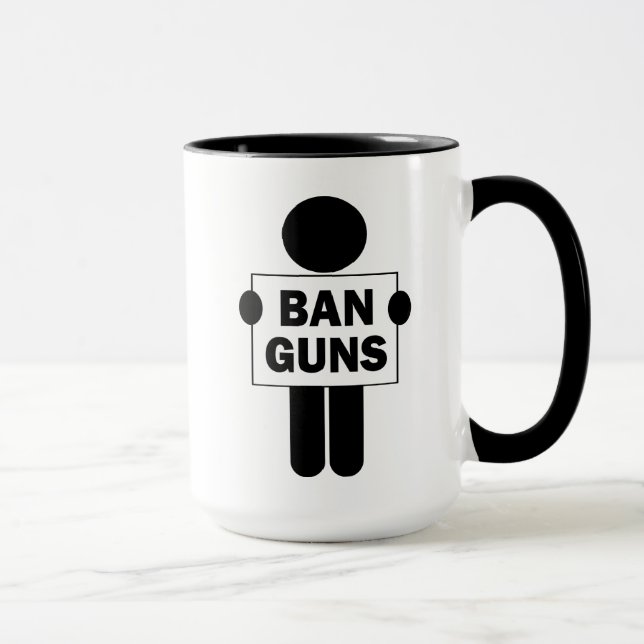 Mug Interdire les armes (Droite)