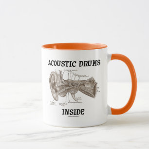 Mug Intérieur acoustique de tambours (anatomie