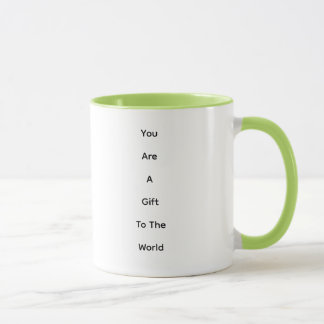 Mug intérieur couleur lime bicolore