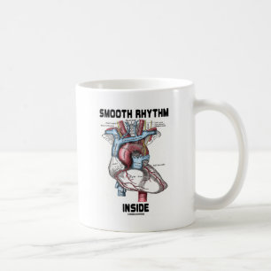 Mug Intérieur doux de rythme (coeur anatomique