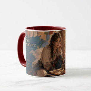 Mug Intérieur d'une maison d'hôtes inspiré du Tibet Ar