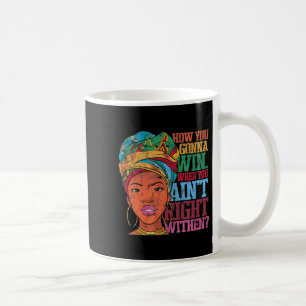 Mug Intérieur - Victoire - Vérité Uni-adultes - Noir -