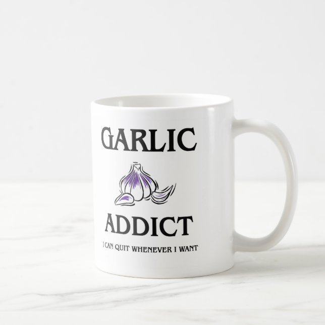 Mug Intoxiqué d'ail (Droite)