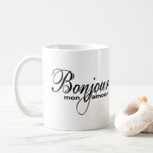 Intrigue amoureuse de Bonjour lundi (tasse)