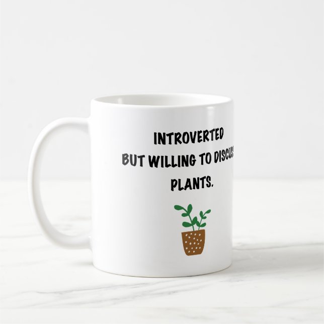 Mug Introduction et plante (Gauche)