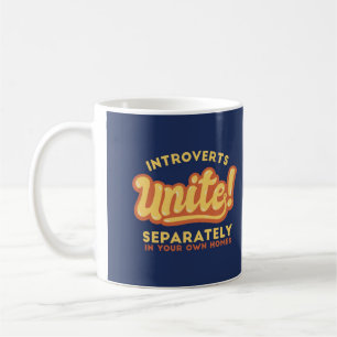Mug Introduction Unite Funny Introvertir Citation