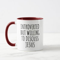 Introverted mais prêt à discuter de Jésus drôle