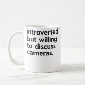 Mug Introverti Mais Prêt à Discuter de la Photo Pho