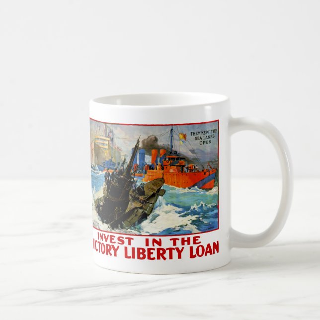 Mug Investir dans le prêt Victory Liberty (Droite)