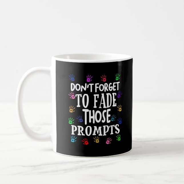 Mug Invitations d'analystes du comportement d'un théra (Gauche)