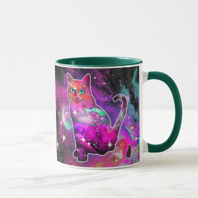 Mug Iota de chat cosmique (Droite)