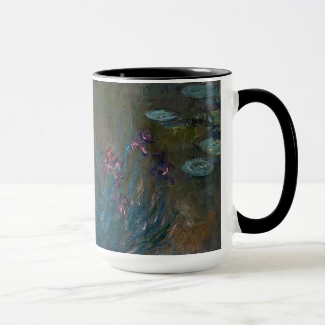 Mug Iris et nénuphars (Droite)