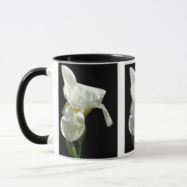 Mug Iris Flowers (Gauche)