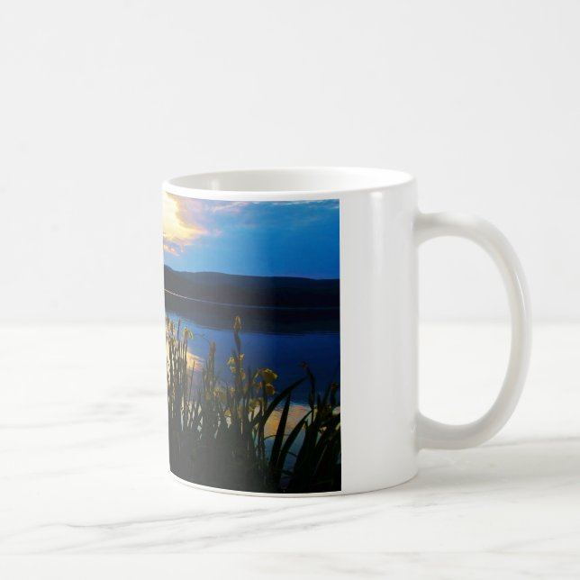 Mug Iris jaunes sur la rive du lac Arrowhead (Droite)