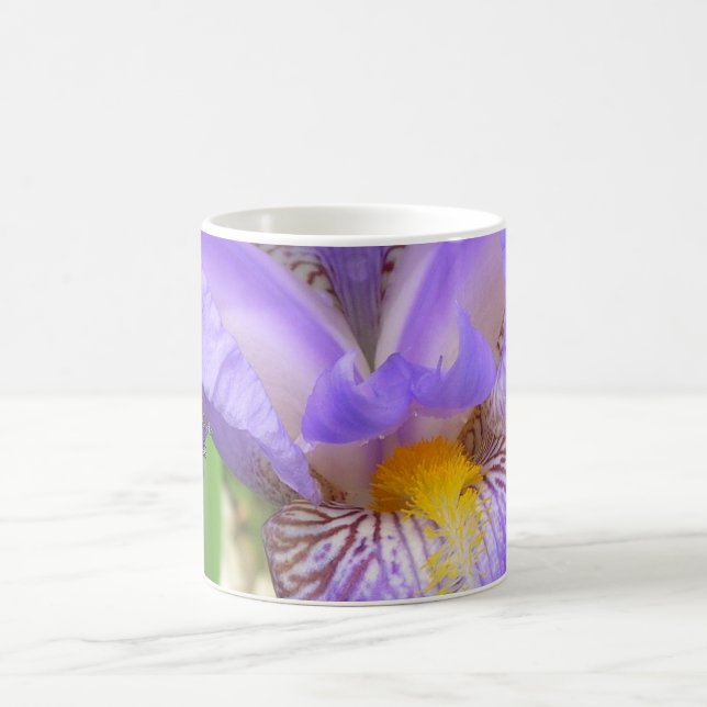 Mug Iris pourpre panoramique (Centre)