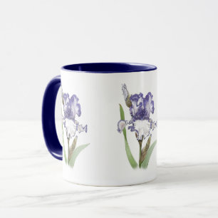 Mug Iris pourpre rouillé