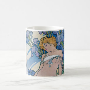 Mug Iris (Quatre Fleurs), Alphonse Mucha