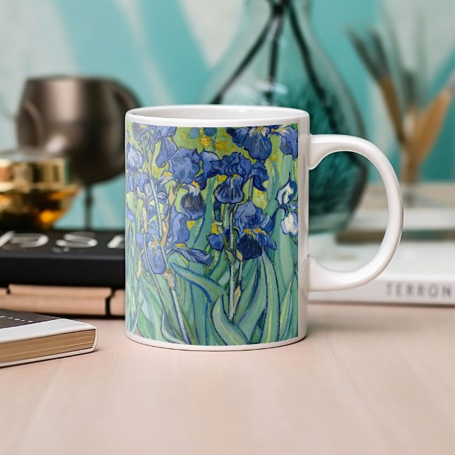 Mug Irises | Vincent van Gogh (Créateur téléchargé)