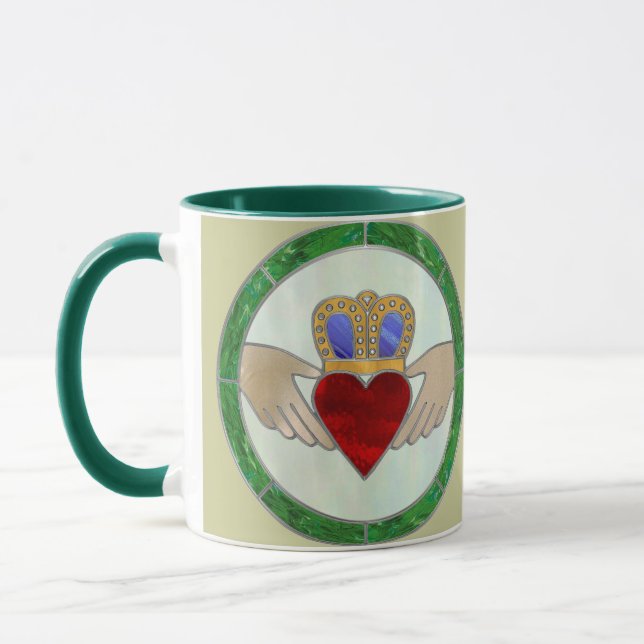 Mug Irish Claddagh (Gauche)
