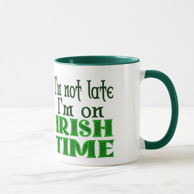 Mug Irish Time Retard Dit (Droite)