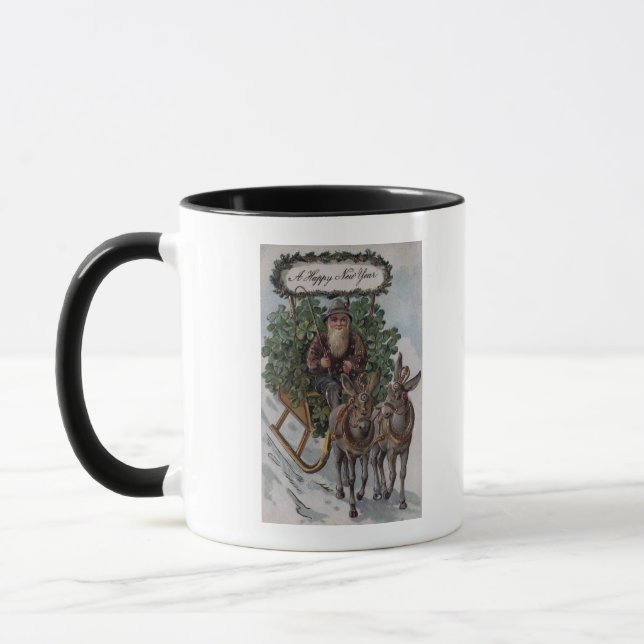 Mug Irishman Drapeau de conduite des Shamrocks (Gauche)