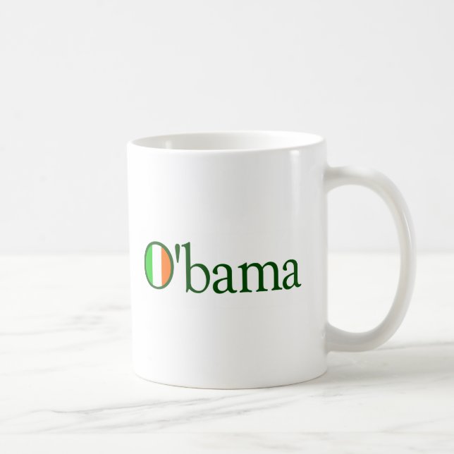 Mug Irlandais d'Obama (Droite)