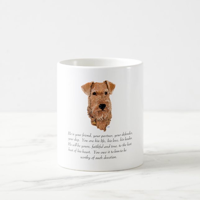 Mug Irlandais Terrier Keepsake (Centre)