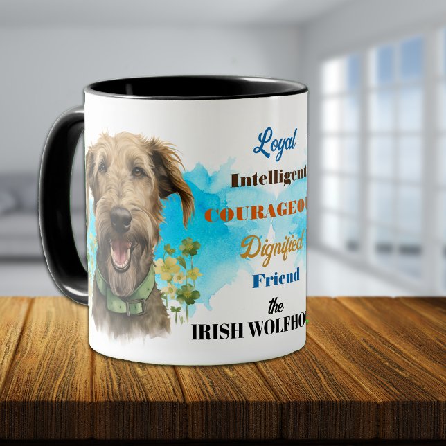 Mug Irlandais Wolfhound Chien ami loyal (Créateur téléchargé)