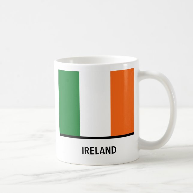 Mug Irlande-drapeau, Irlande-drapeau, IRLANDE, IRLANDE (Droite)