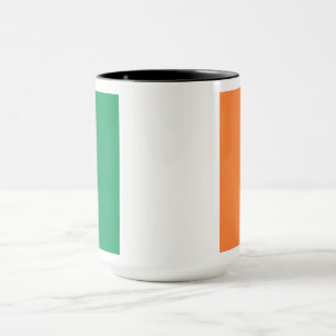 Mug Irlande National Flag, standard irlandais, bannièr