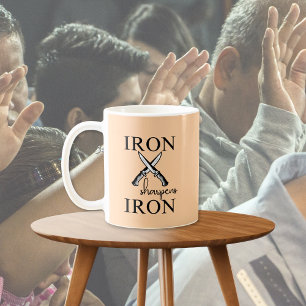 Mug Iron aiguiseur Fer couteau chrétien