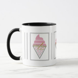 Mug irrésistible à la crème glacée de la poète Adi