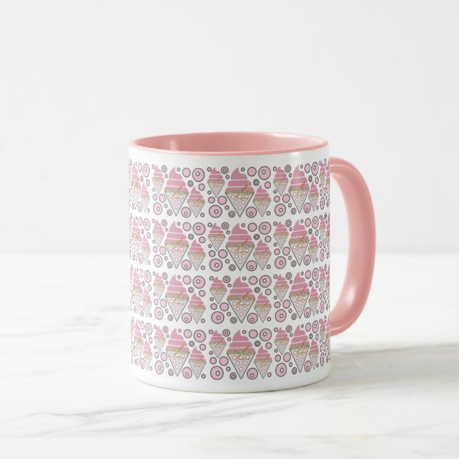 Mug Irrésistible crème glacée confiture - Adiela Akoo (Devant droit)