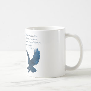 Mug Isaïe 40 31 Bible Verse Eagle