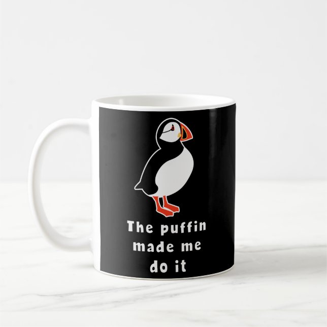 Mug Islande Le Puffin M'A Fait Le Faire (Gauche)