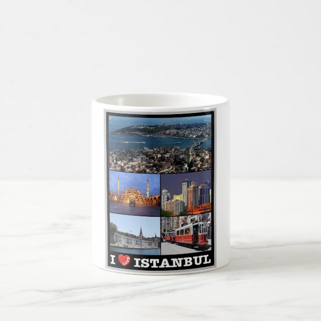 Mug Istanbul - I Love - Turquie - (Centre)