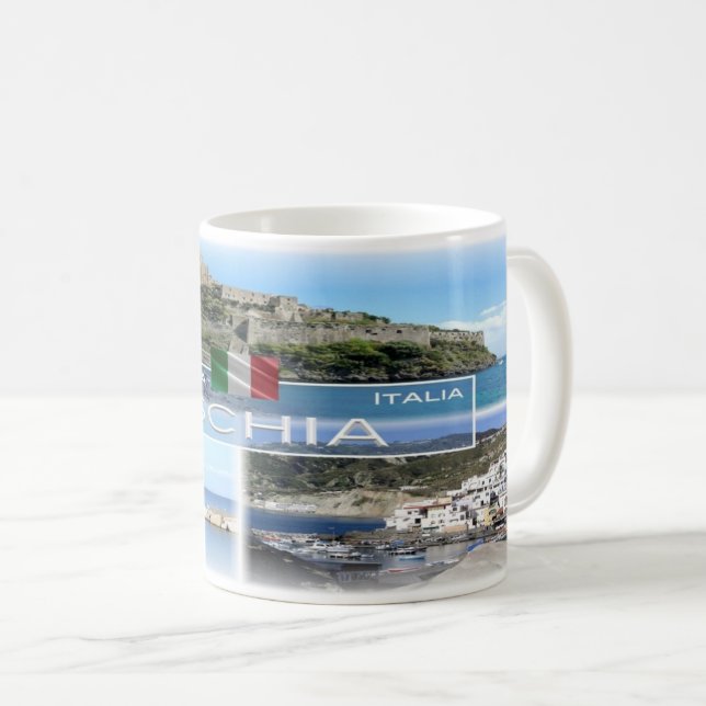 Mug IT Italia - Campanie - Isola d'Ischia - (Devant droit)