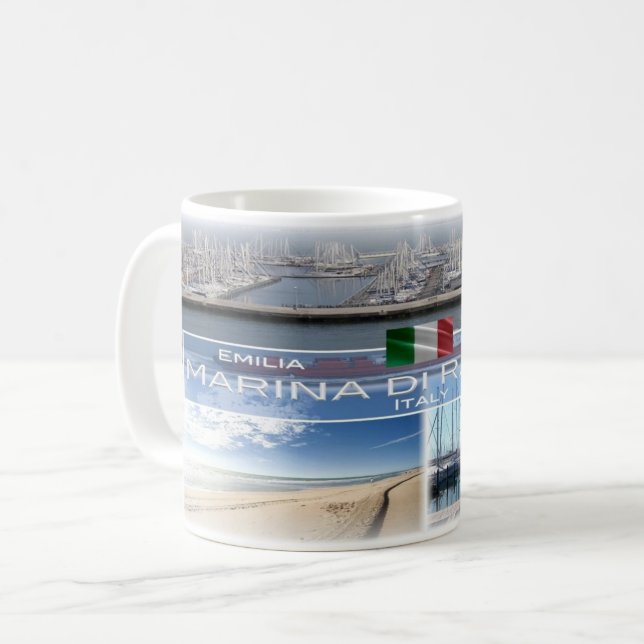 Mug IT Italie - Émilie Romagne - Marina di Ravenne - (Devant gauche)