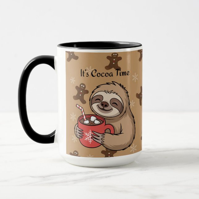 Mug It’s Cocoa Time | Cozy Winter Quote (Gauche)