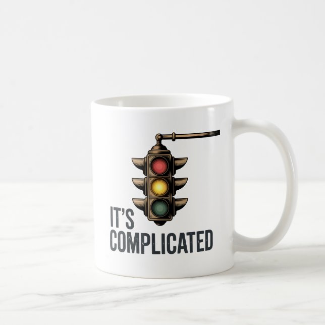 Mug It’s Complicated | Mixed Signals & Dating Humor   (Droite)