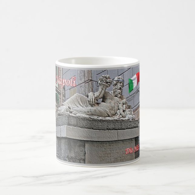 Mug Italie - Campanie - Naples - Statue Dieu du Nil - (Centre)