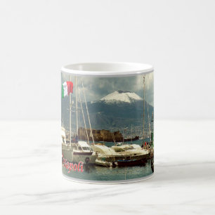 Mug Italie - Campanie - Naples - Vue Vésuve -