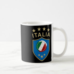 Mug Italie Football - Drapeau Italien Italia Footbyll 