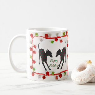 Mug Italie Greyhound Joyeux vacances