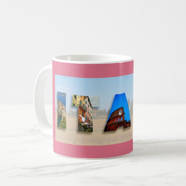 Mug Italie Italie Voyage photo (Devant gauche)