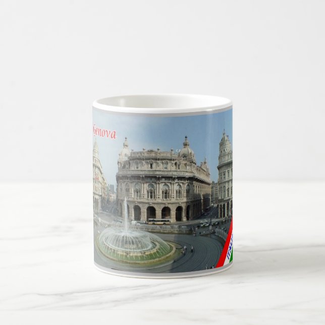 Mug Italie - Ligurie - Gênes - Piazza Ferrari - (Centre)