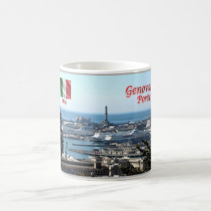 Mug Italie - Ligurie - Gênes - Port -