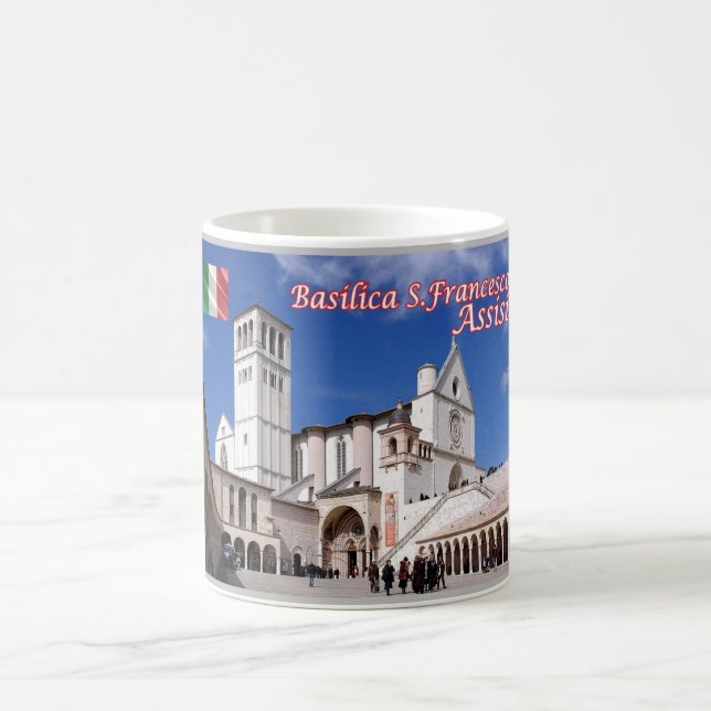 Mug Italie - Ombrie - Assise - Basilique San Francesco (Centre)