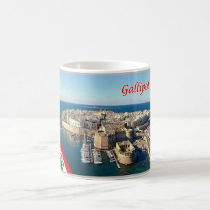 Mug Italie - Pouilles - Salento - Gallipoli Vieille Vi