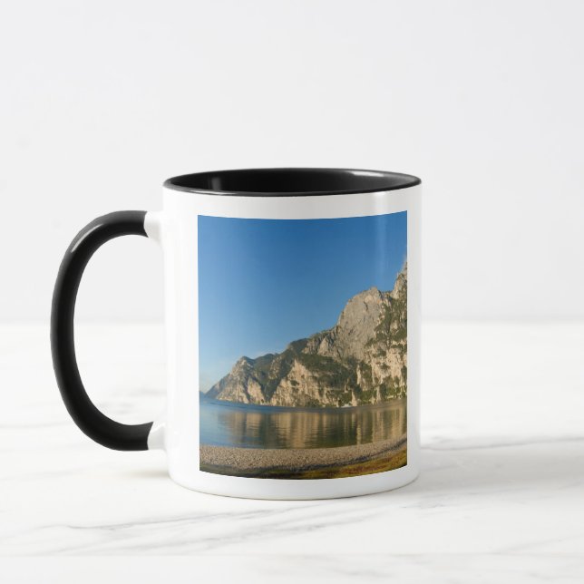Mug Italie, Riva del Garda, lac de Garde, mont (Gauche)